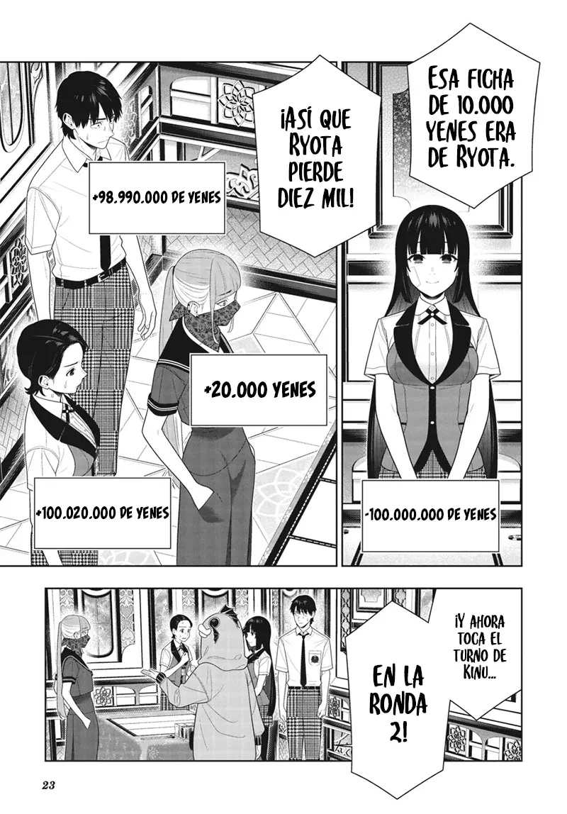 Kakegurui: Compulsive Gambler capítulo 115 página 26