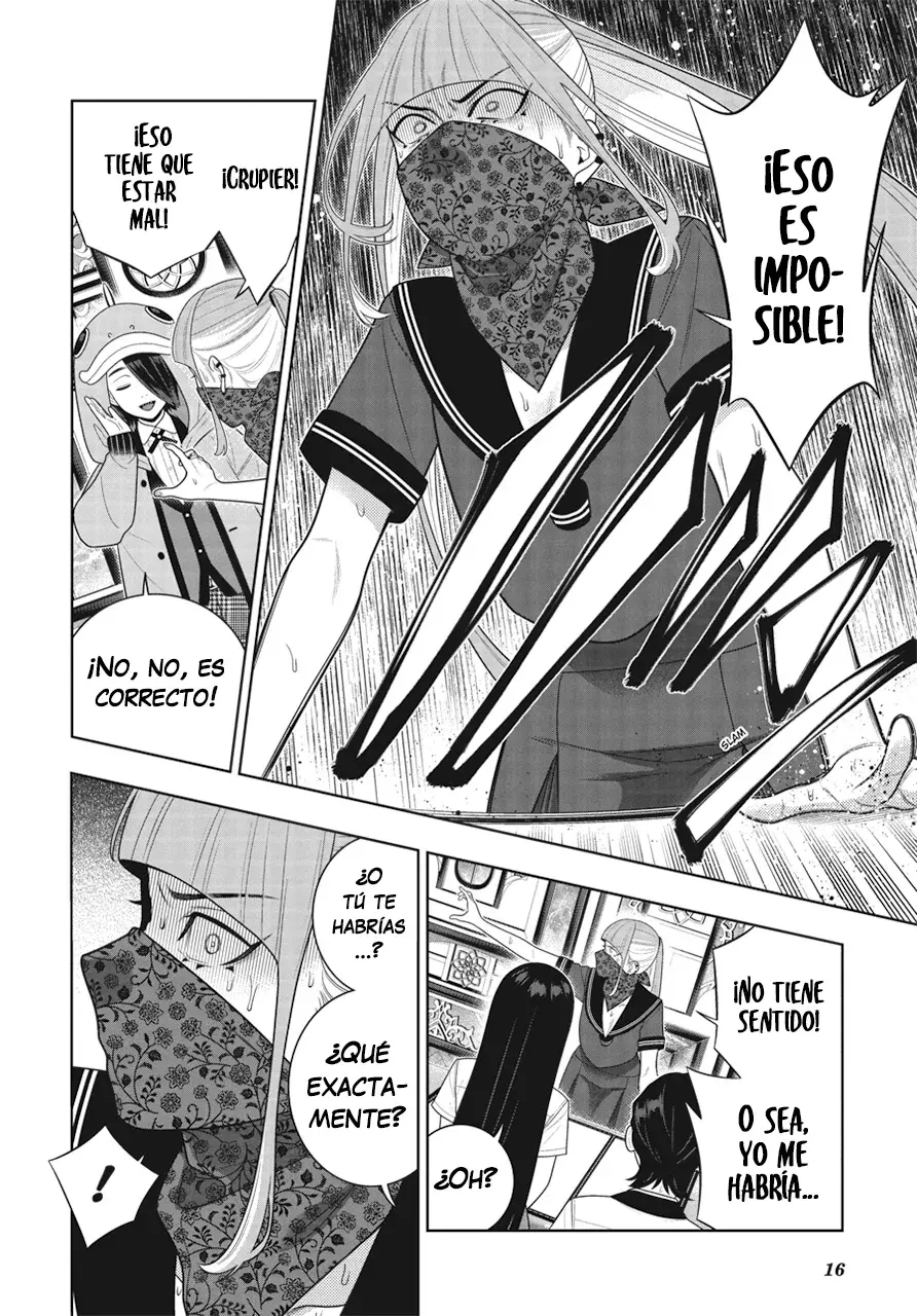 Kakegurui: Compulsive Gambler capítulo 116 página 17