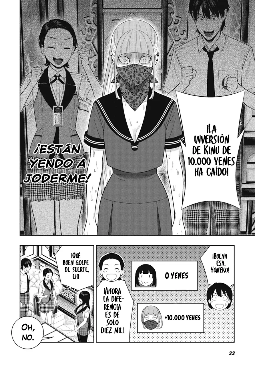 Kakegurui: Compulsive Gambler capítulo 116 página 23