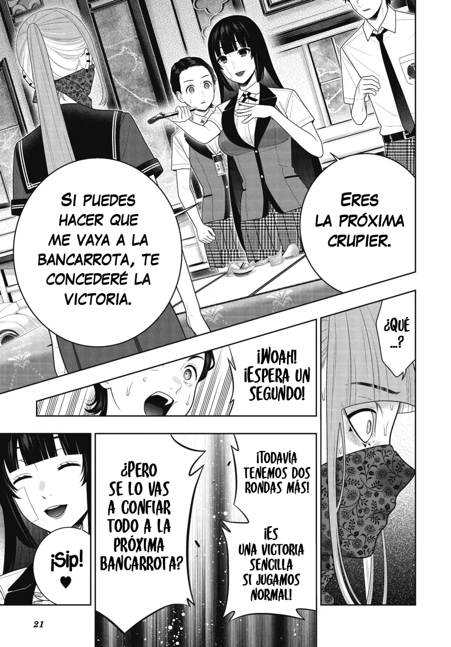 Kakegurui: Compulsive Gambler capítulo 117 página 22
