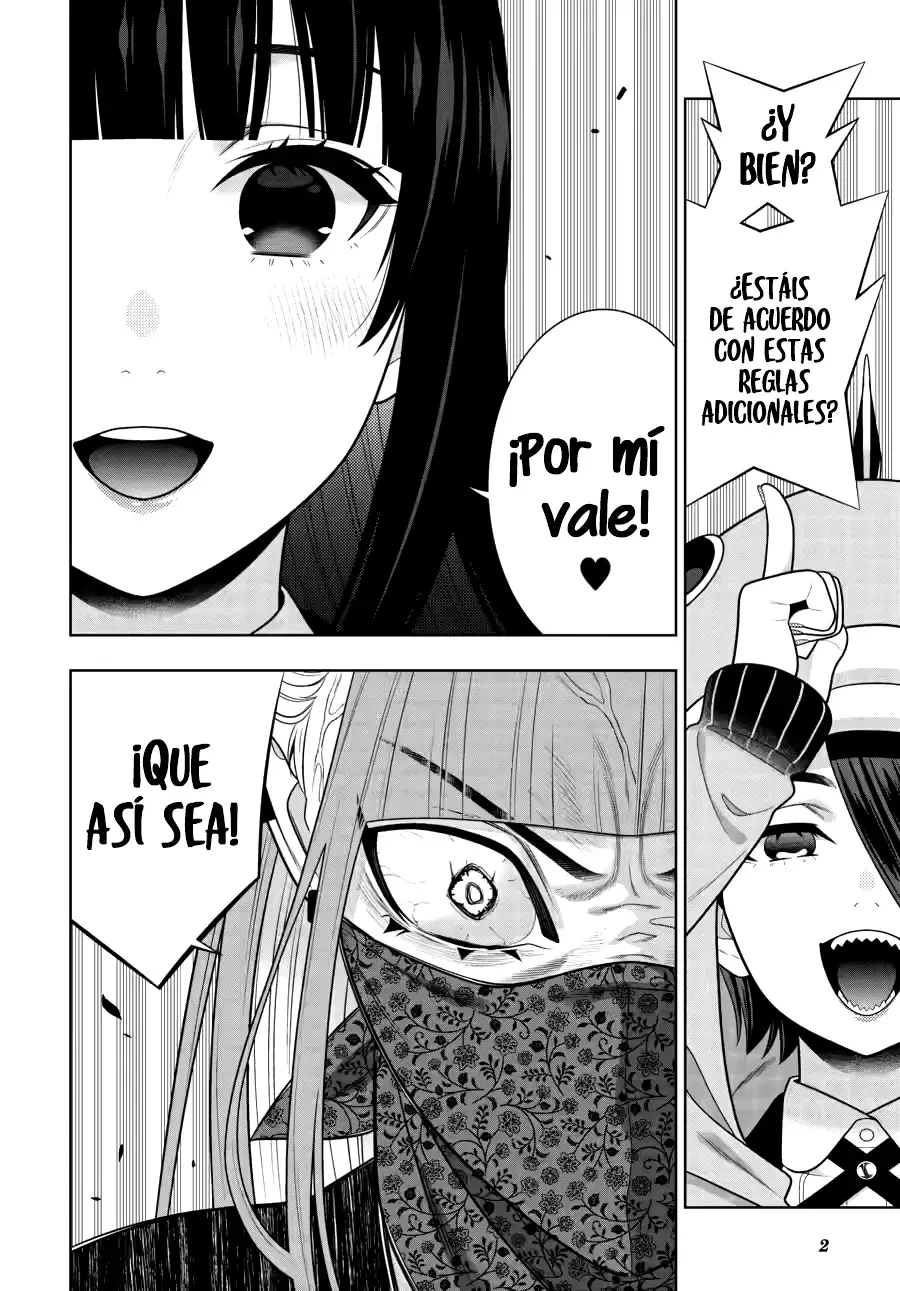 Kakegurui: Compulsive Gambler capítulo 118 página 3