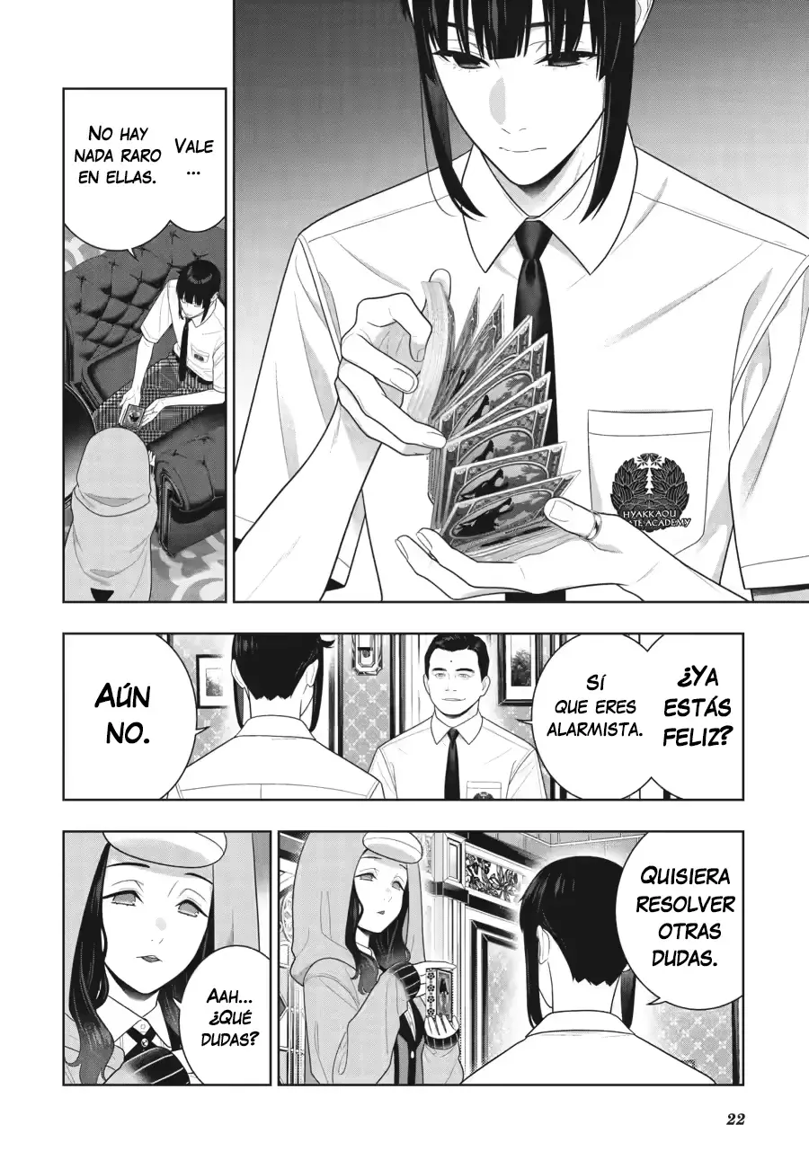 Kakegurui: Compulsive Gambler capítulo 121 página 24