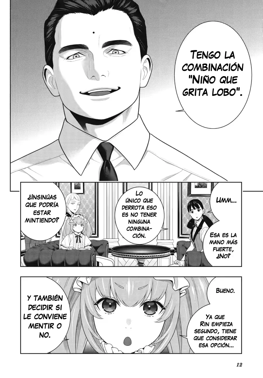 Kakegurui: Compulsive Gambler capítulo 122 página 13
