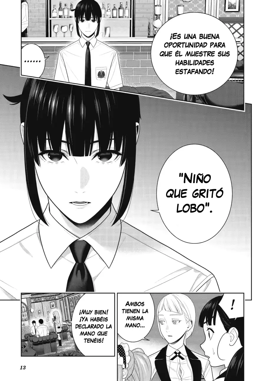 Kakegurui: Compulsive Gambler capítulo 122 página 14