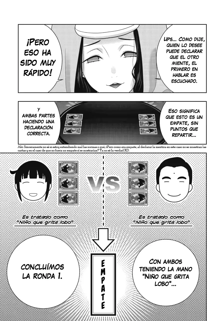 Kakegurui: Compulsive Gambler capítulo 122 página 16