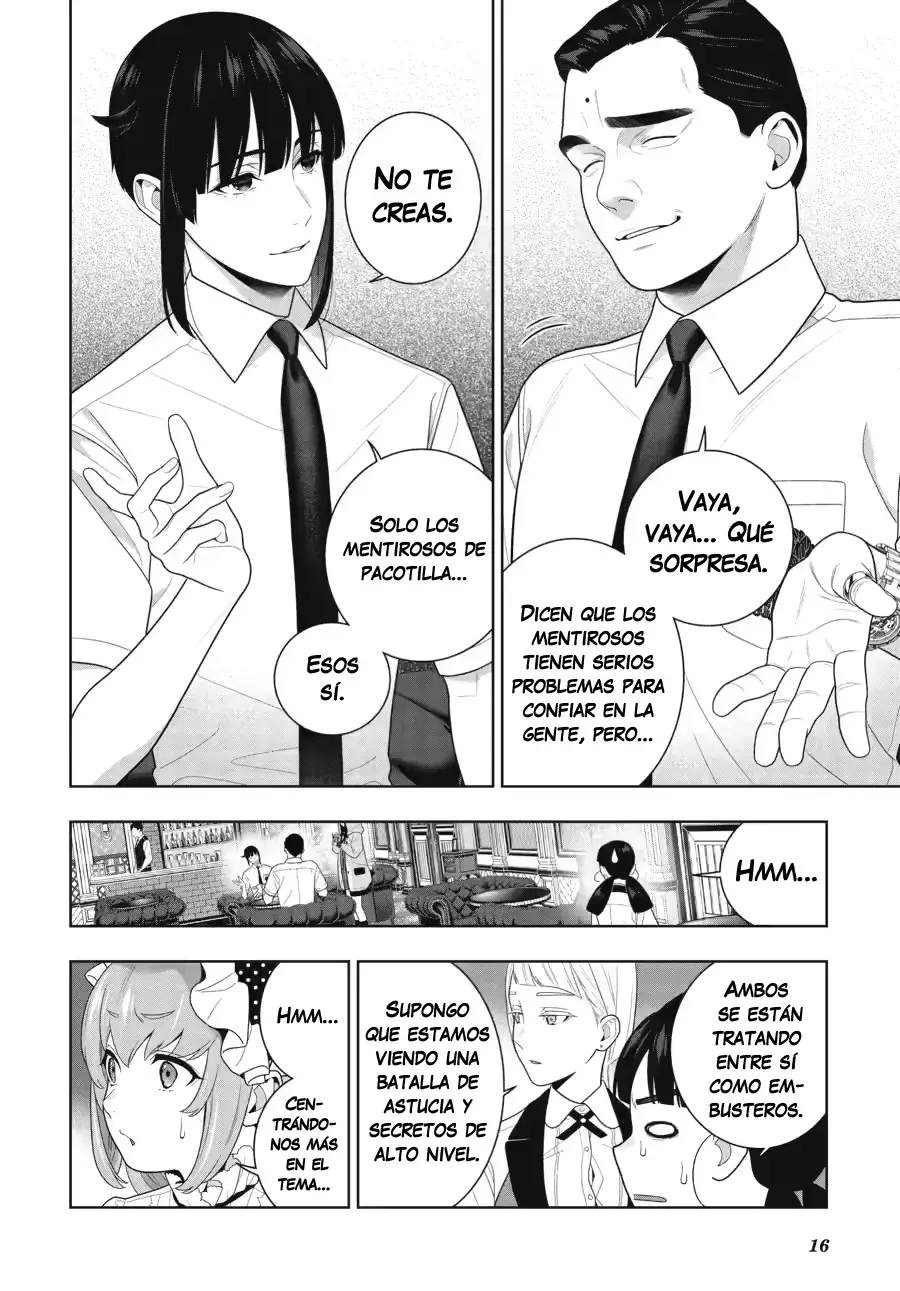 Kakegurui: Compulsive Gambler capítulo 122 página 17