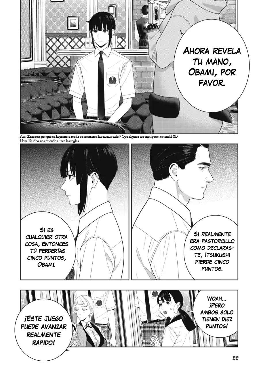 Kakegurui: Compulsive Gambler capítulo 122 página 23