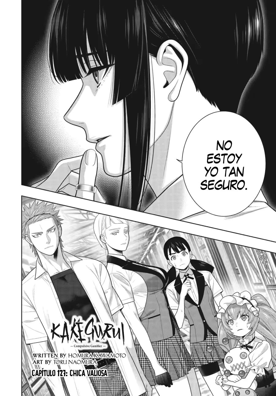 Kakegurui: Compulsive Gambler capítulo 127 página 3