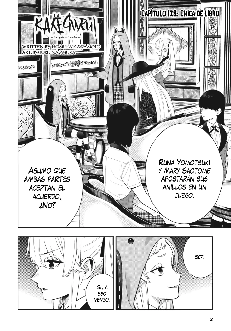 Kakegurui: Compulsive Gambler capítulo 128 página 3