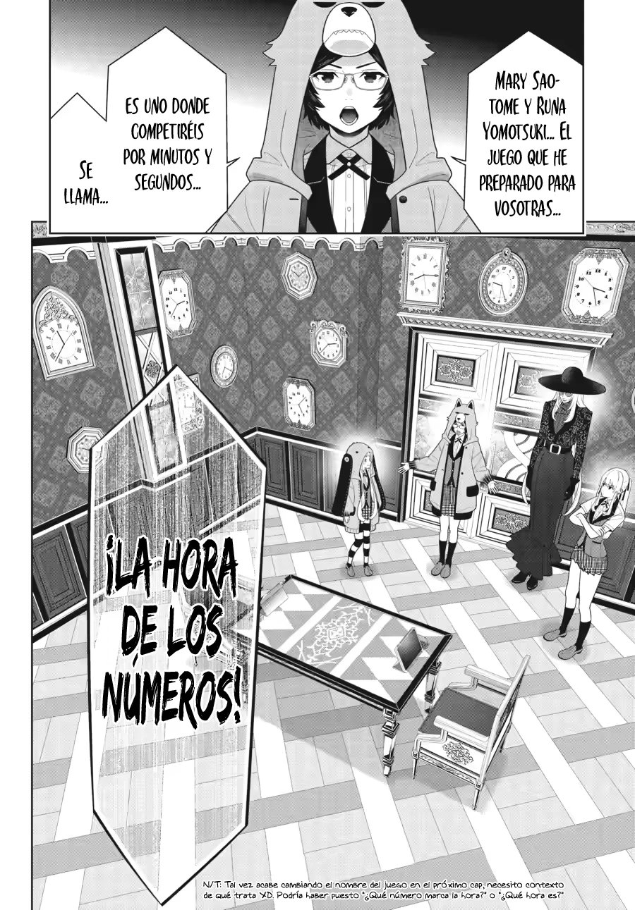 Kakegurui: Compulsive Gambler capítulo 128 página 32