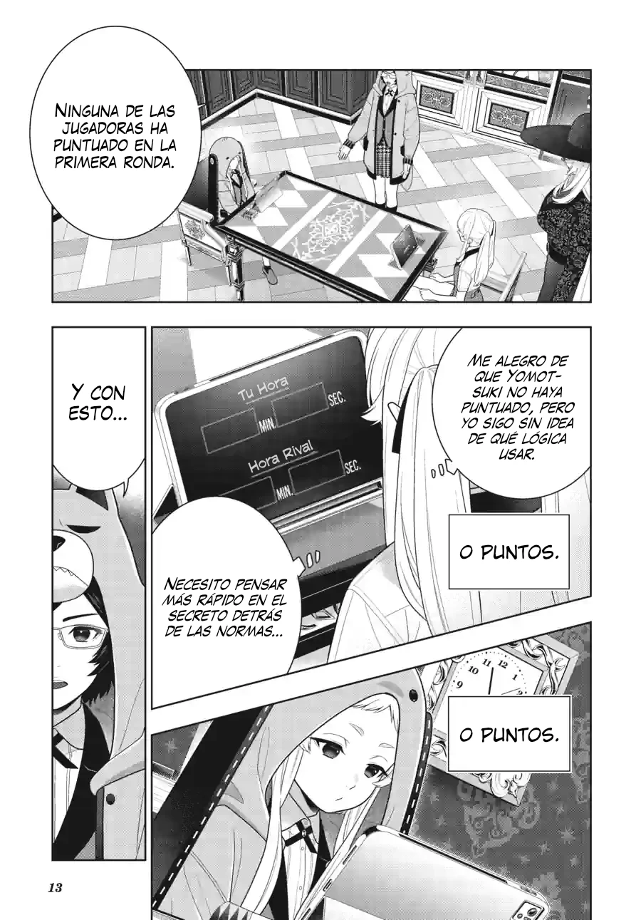 Kakegurui: Compulsive Gambler capítulo 130 página 14