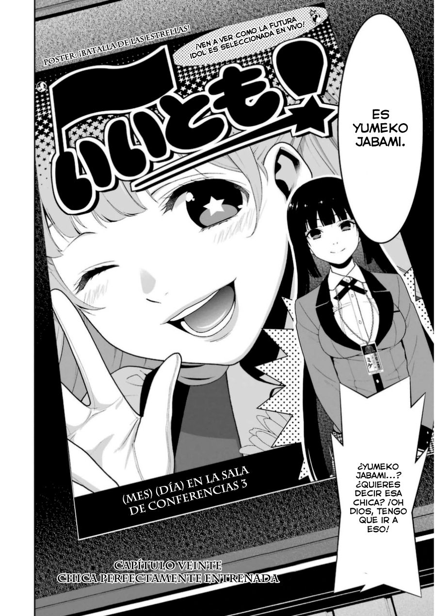 Kakegurui: Compulsive Gambler capítulo 20 página 5