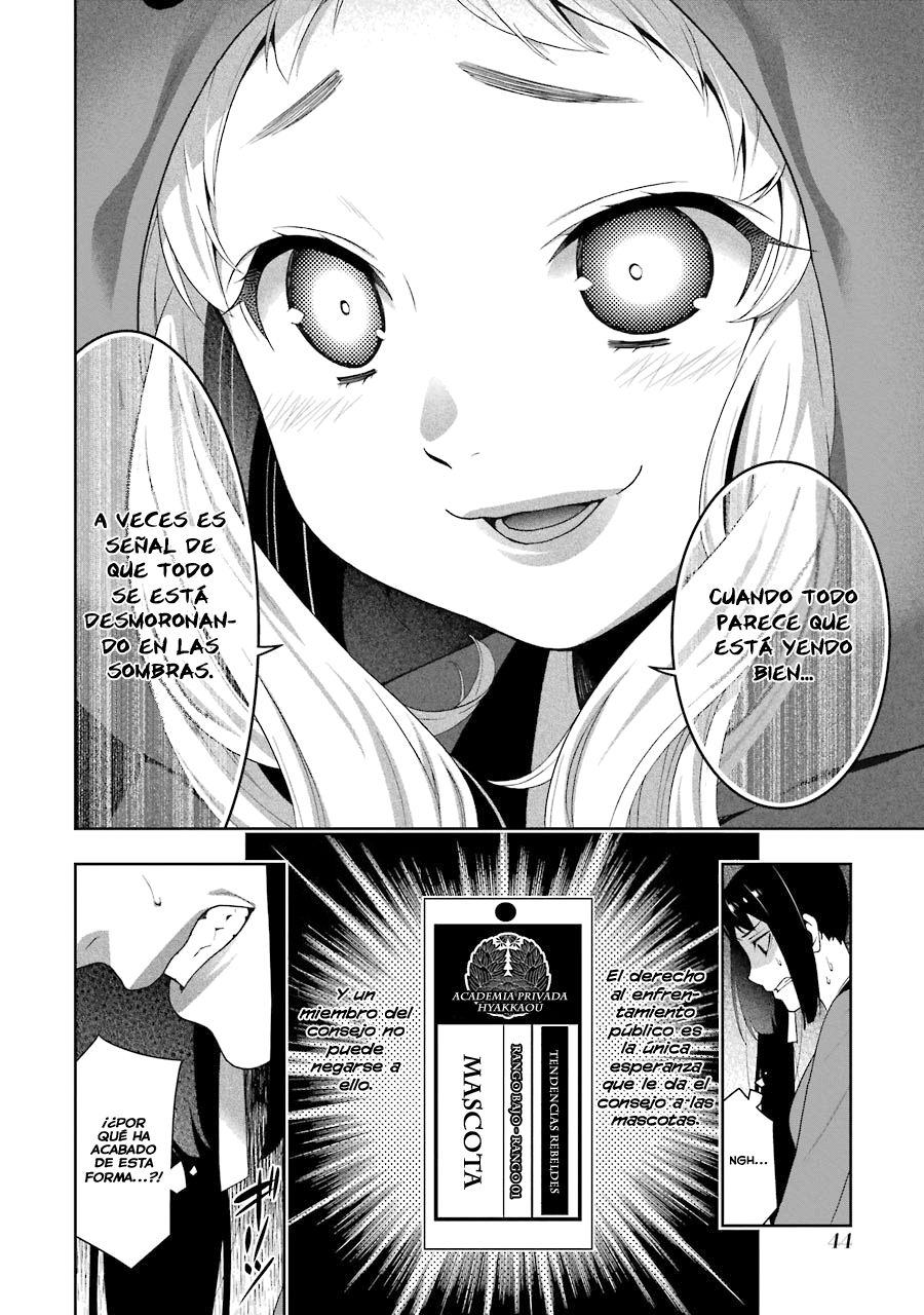 Kakegurui: Compulsive Gambler capítulo 22 página 44