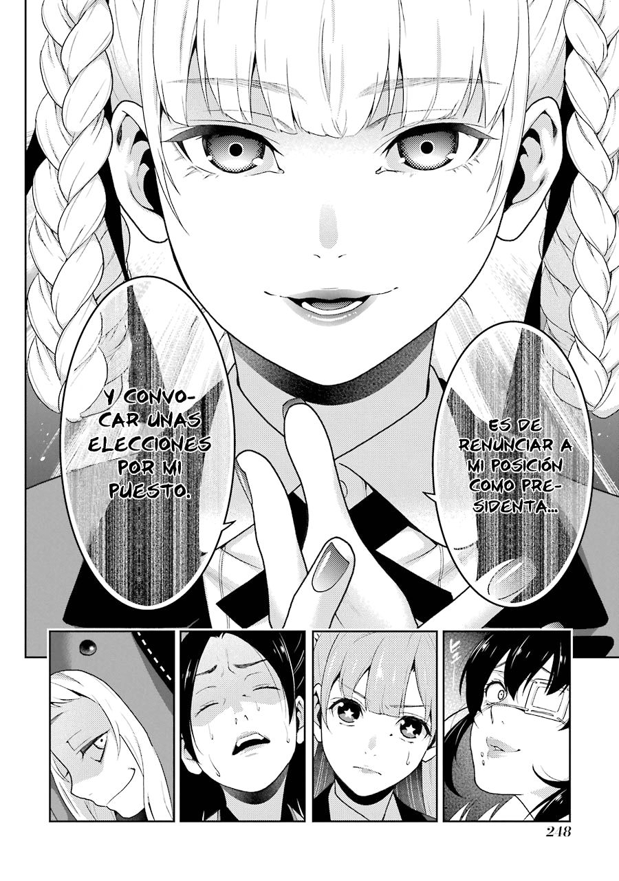 Kakegurui: Compulsive Gambler capítulo 33 página 68