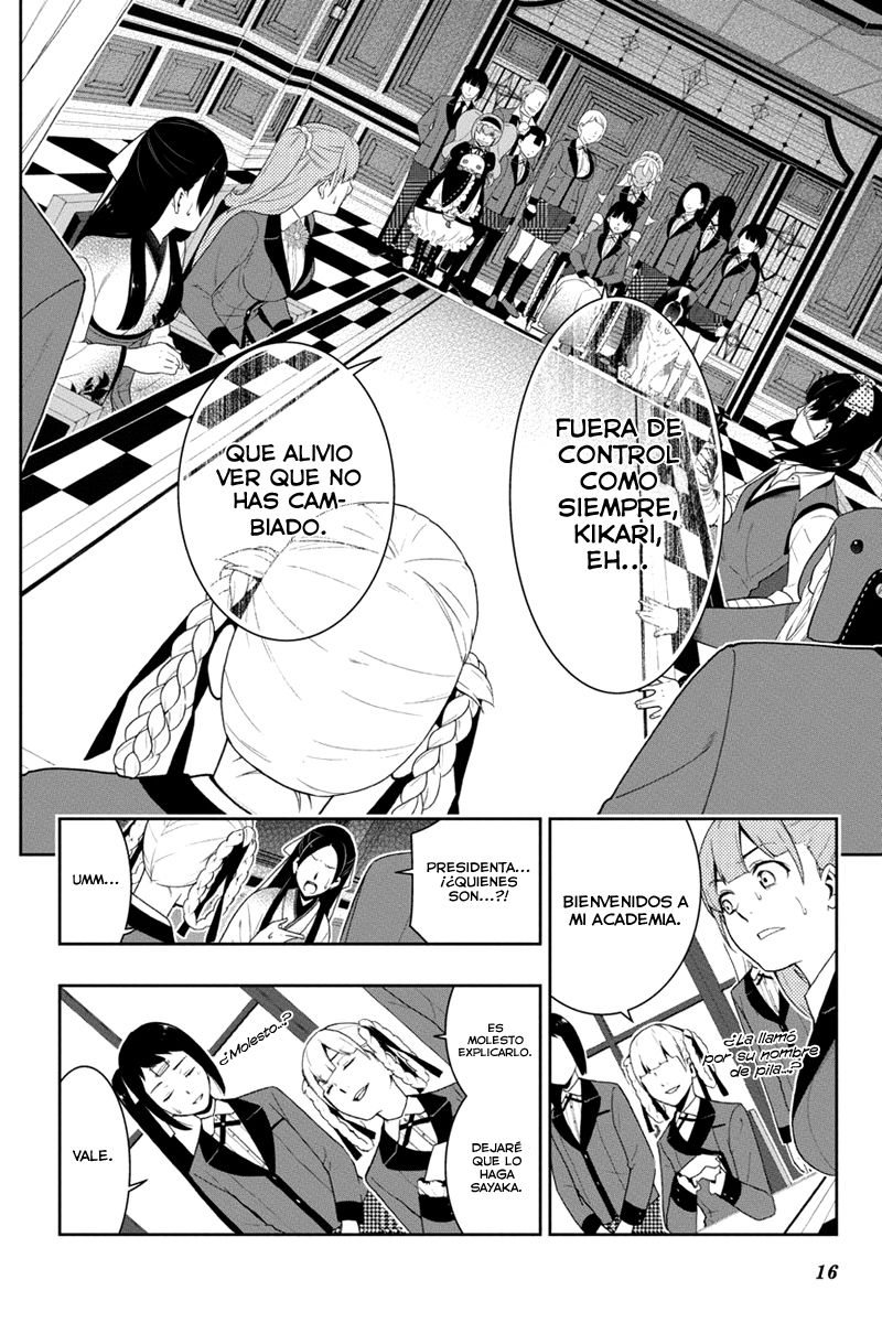 Kakegurui: Compulsive Gambler capítulo 34 página 16
