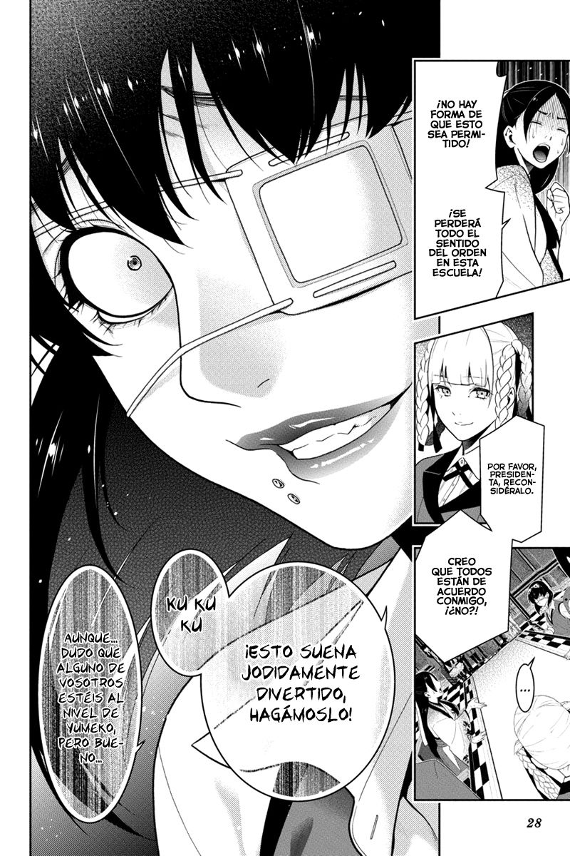 Kakegurui: Compulsive Gambler capítulo 34 página 28