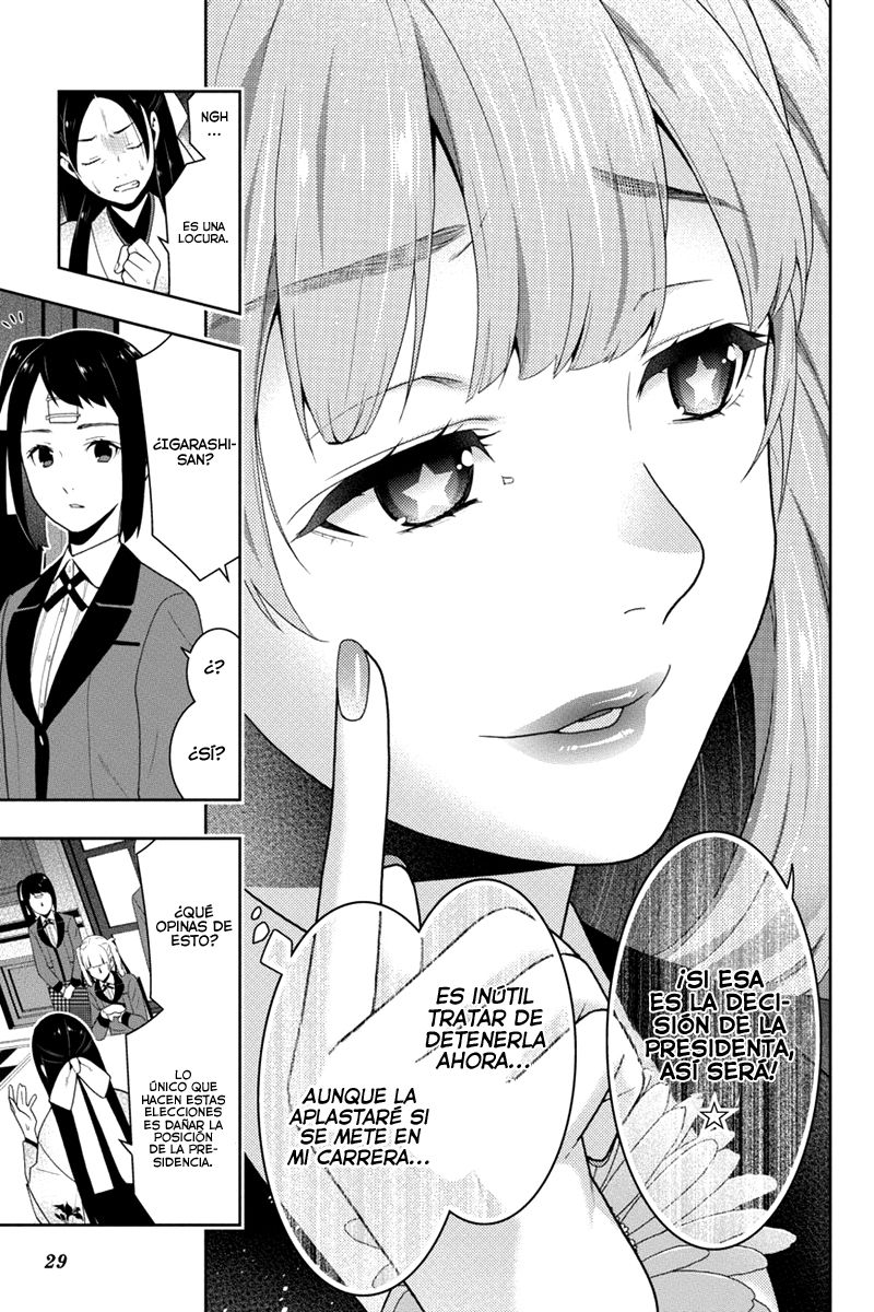 Kakegurui: Compulsive Gambler capítulo 34 página 29