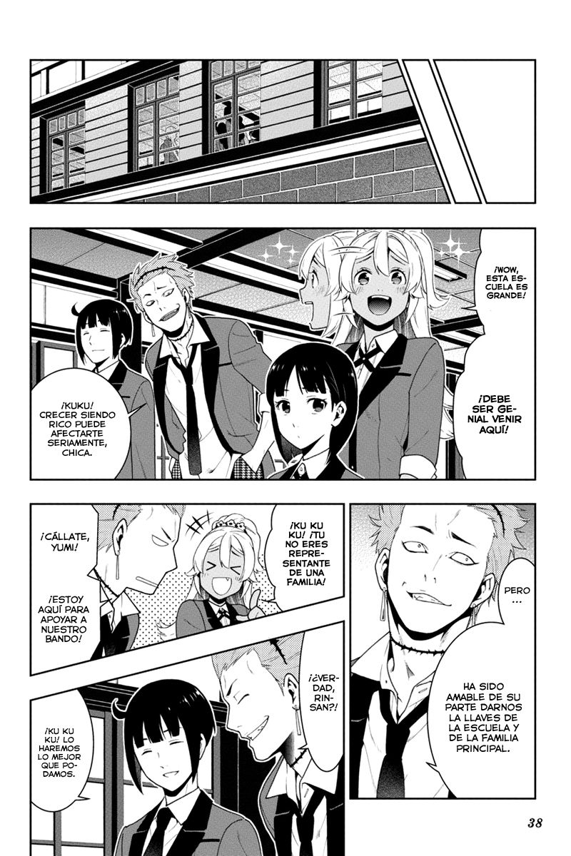 Kakegurui: Compulsive Gambler capítulo 34 página 38