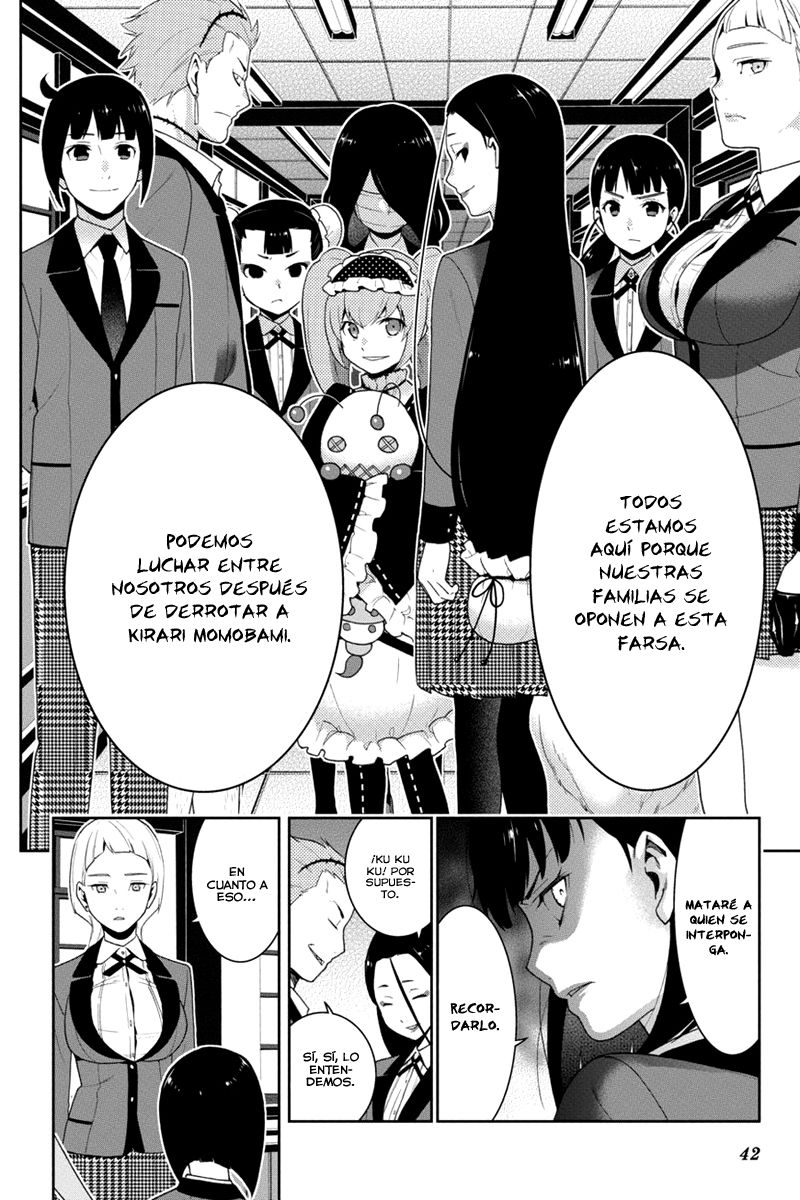 Kakegurui: Compulsive Gambler capítulo 34 página 42