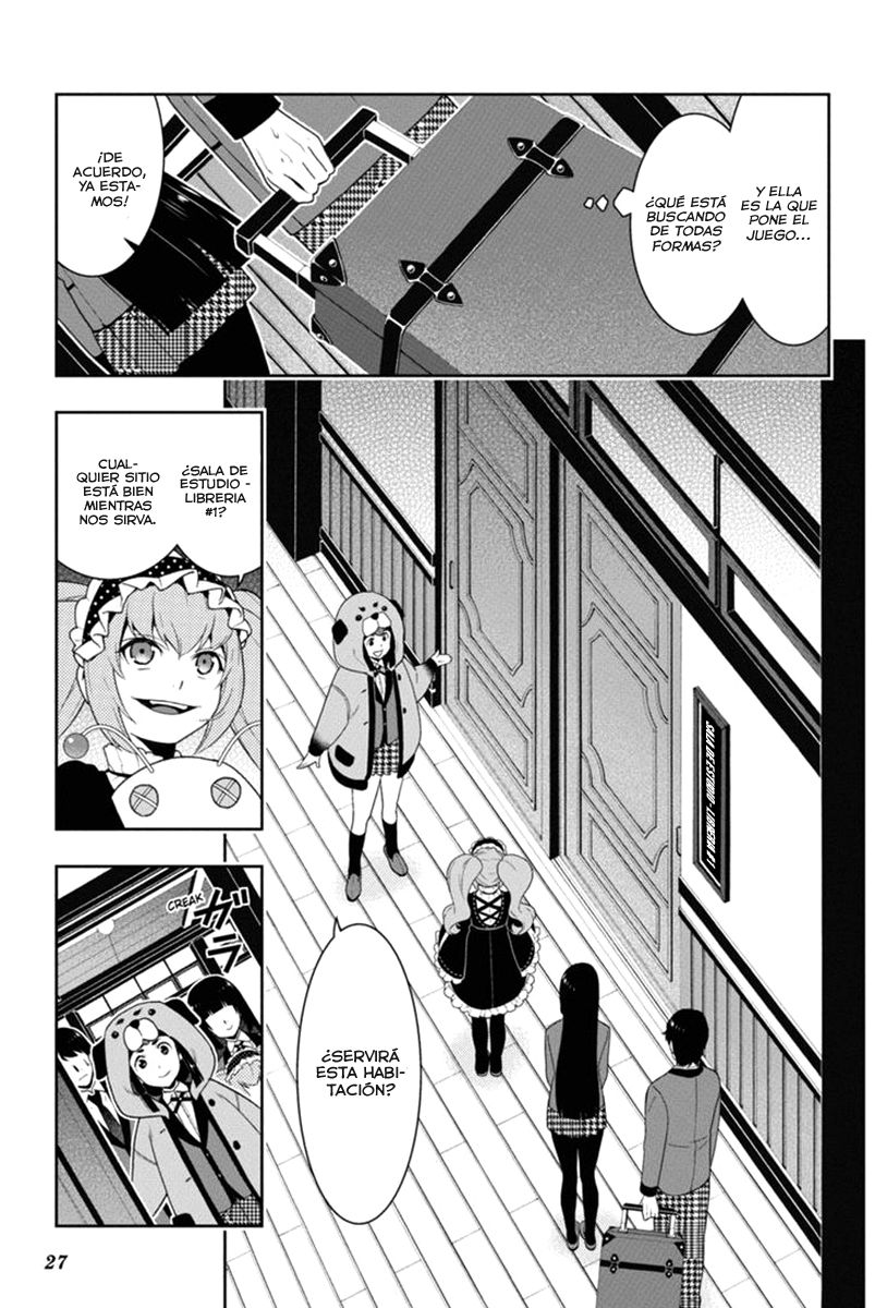 Kakegurui: Compulsive Gambler capítulo 35 página 28