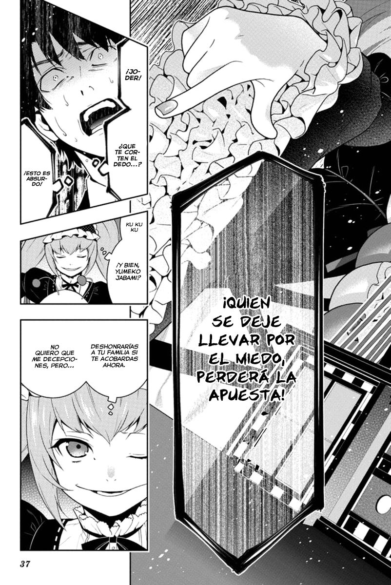 Kakegurui: Compulsive Gambler capítulo 35 página 38