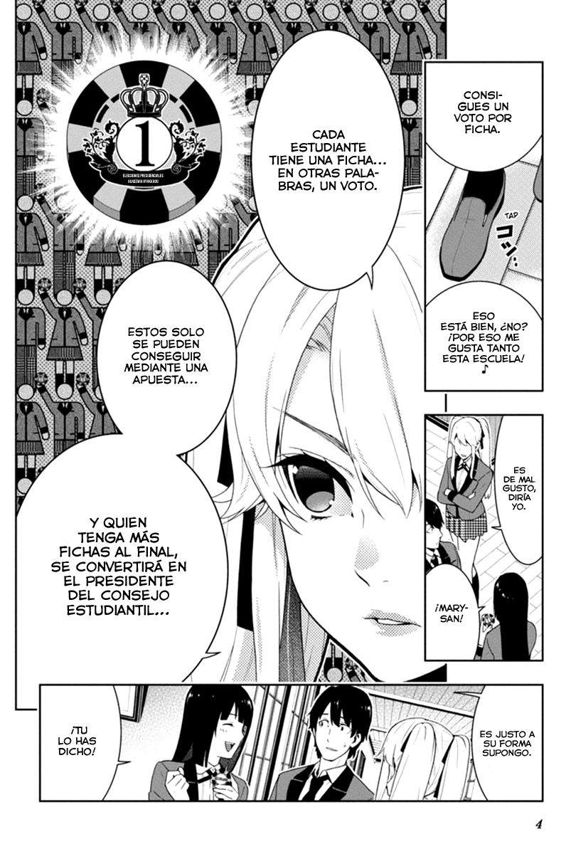 Kakegurui: Compulsive Gambler capítulo 35 página 5