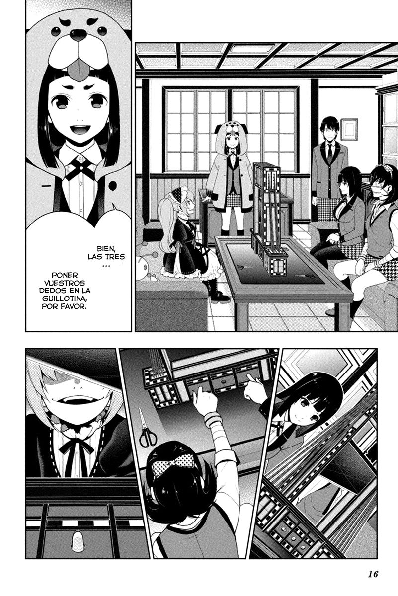 Kakegurui: Compulsive Gambler capítulo 36 página 17