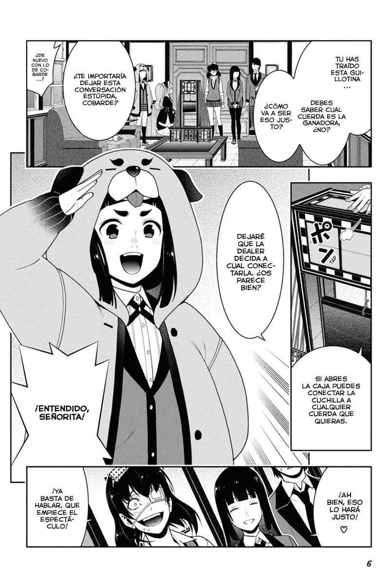 Kakegurui: Compulsive Gambler capítulo 36 página 7