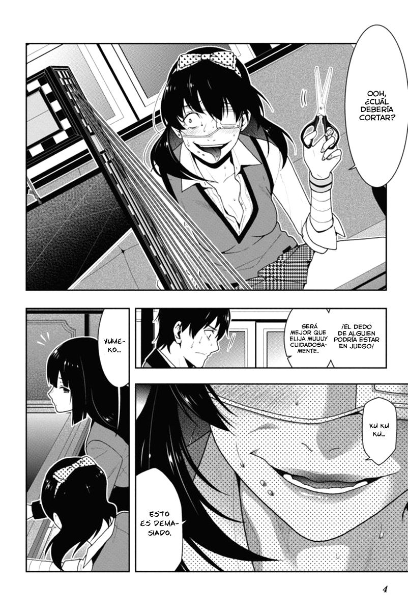 Kakegurui: Compulsive Gambler capítulo 37 página 4