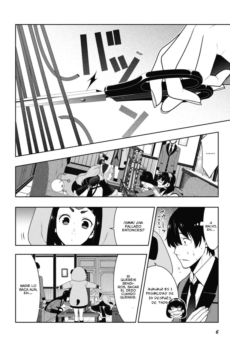 Kakegurui: Compulsive Gambler capítulo 37 página 6