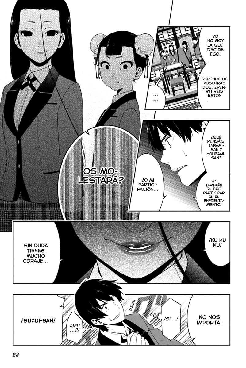 Kakegurui: Compulsive Gambler capítulo 39 página 23