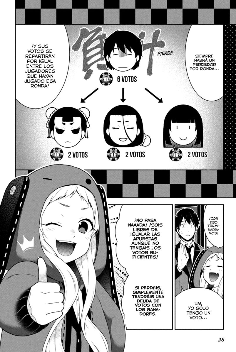 Kakegurui: Compulsive Gambler capítulo 39 página 28