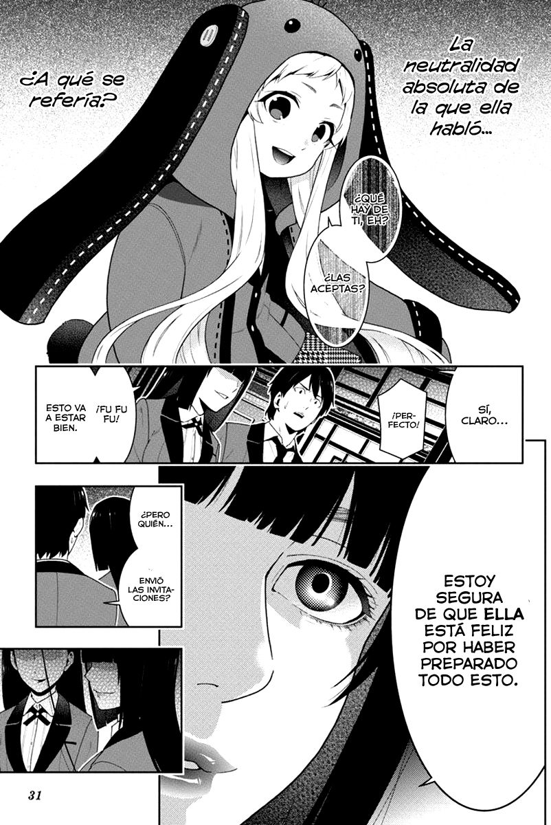 Kakegurui: Compulsive Gambler capítulo 39 página 31