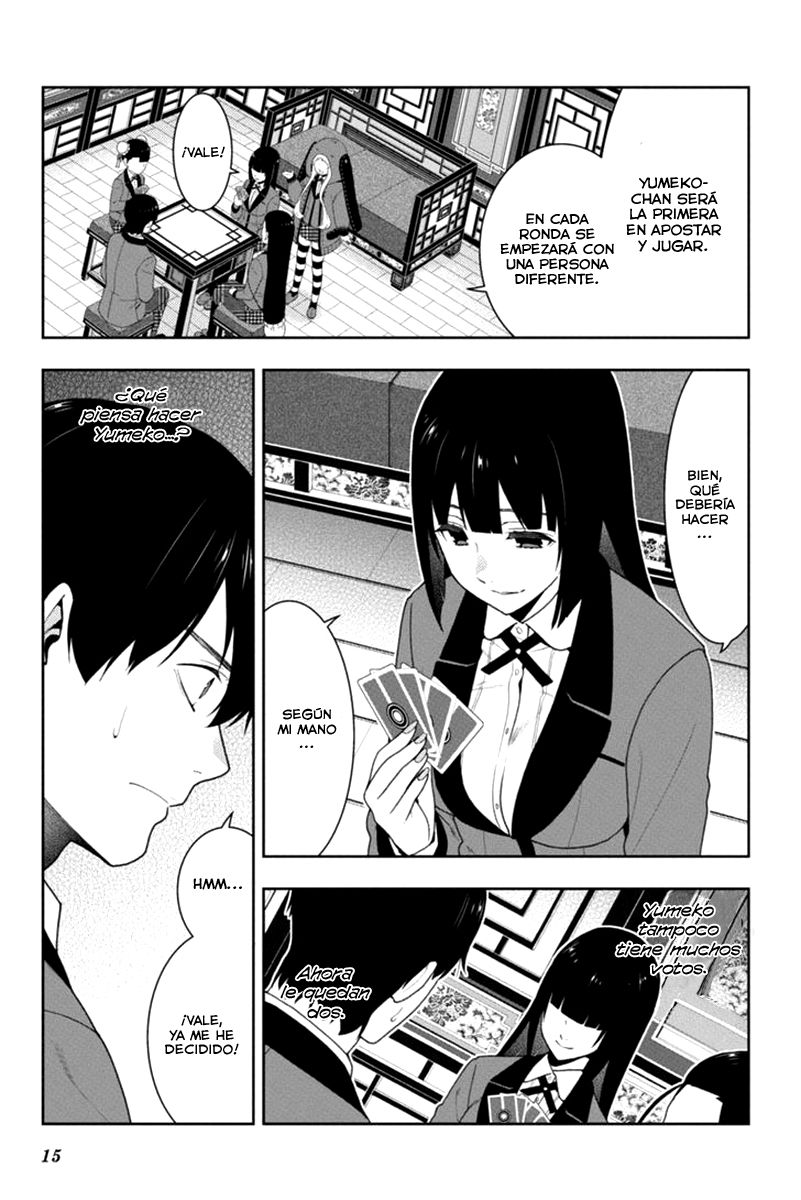 Kakegurui: Compulsive Gambler capítulo 40 página 16