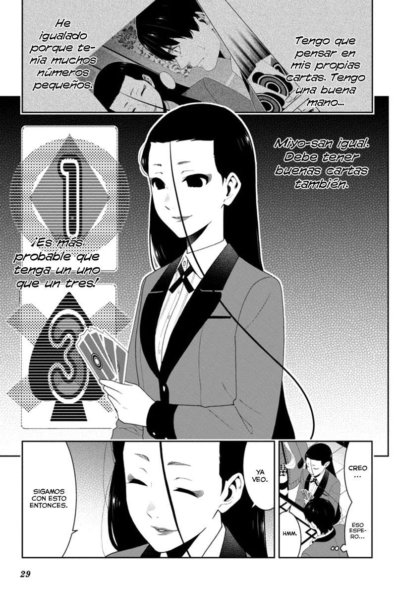 Kakegurui: Compulsive Gambler capítulo 40 página 30