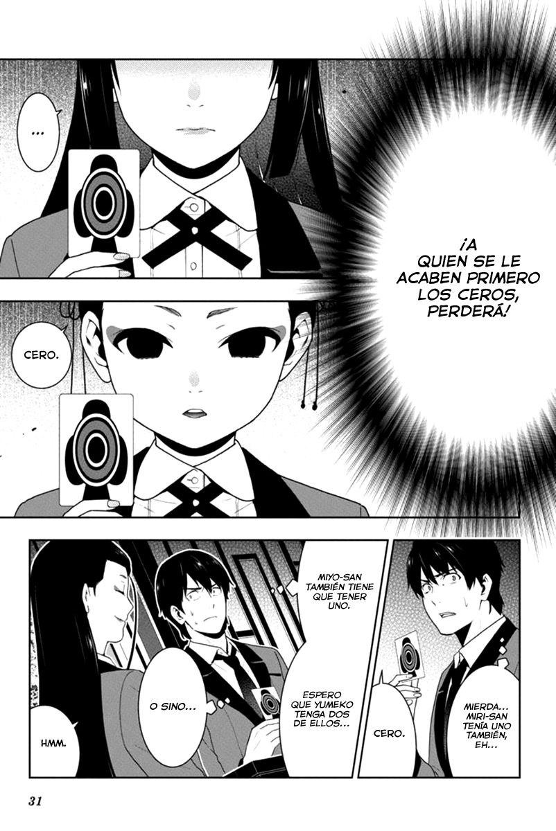 Kakegurui: Compulsive Gambler capítulo 40 página 32