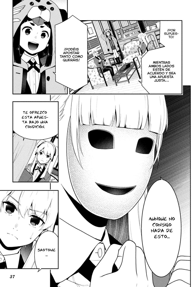 Kakegurui: Compulsive Gambler capítulo 40 página 38