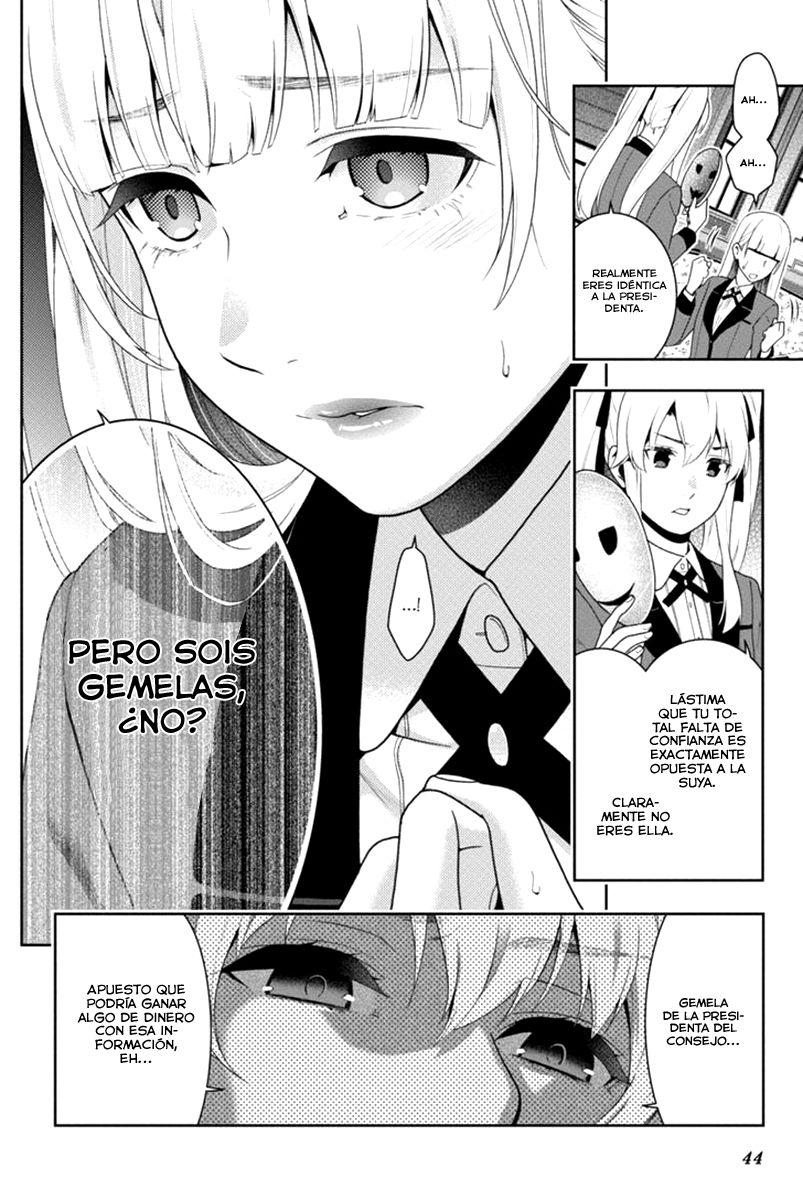 Kakegurui: Compulsive Gambler capítulo 40 página 45
