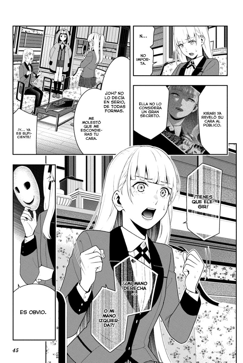 Kakegurui: Compulsive Gambler capítulo 40 página 46