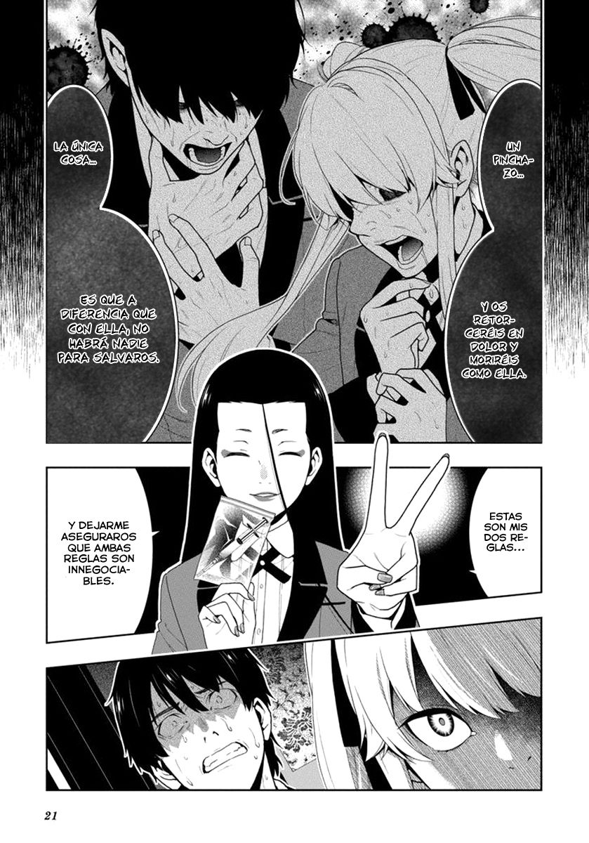 Kakegurui: Compulsive Gambler capítulo 41 página 22