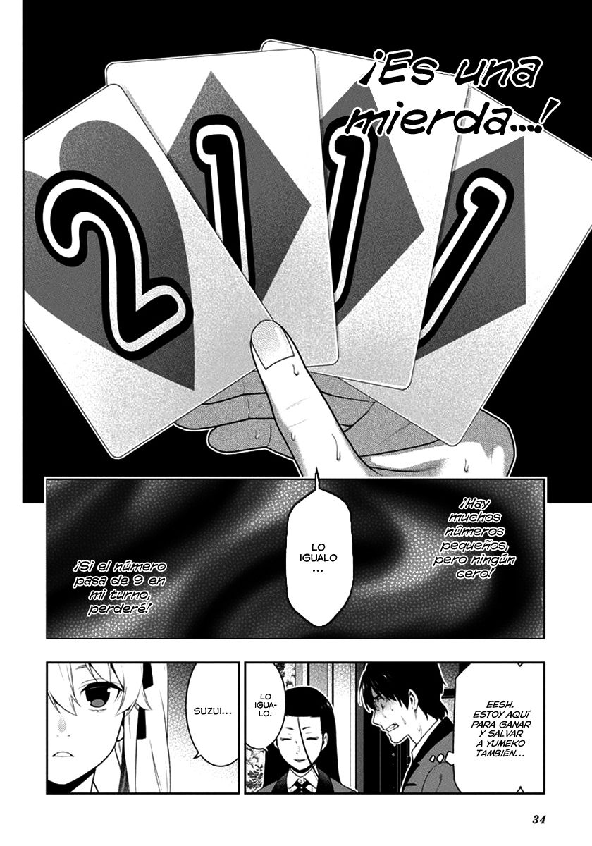 Kakegurui: Compulsive Gambler capítulo 41 página 35