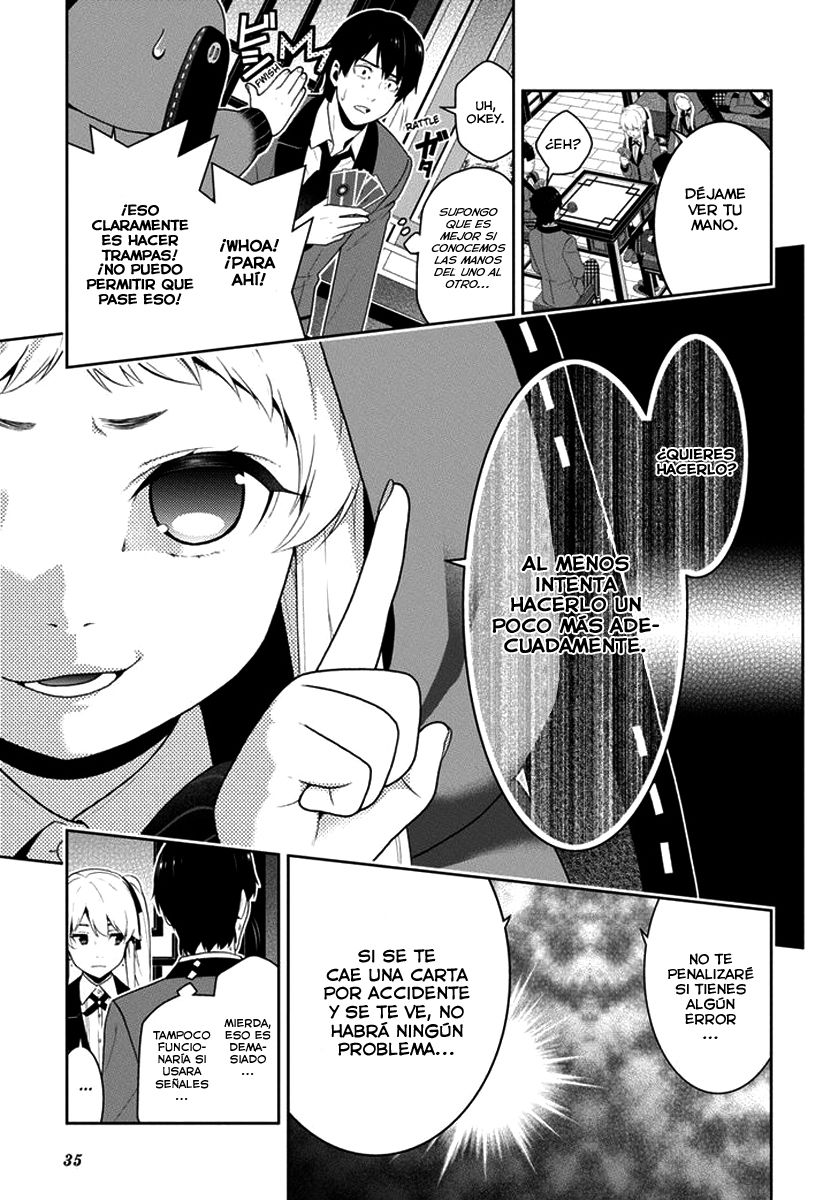 Kakegurui: Compulsive Gambler capítulo 41 página 36