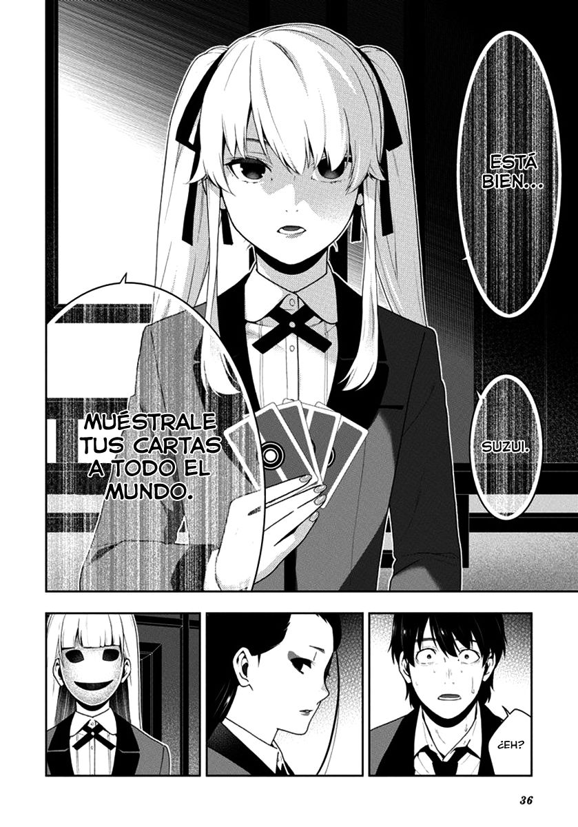 Kakegurui: Compulsive Gambler capítulo 41 página 37