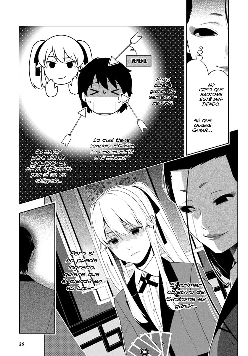 Kakegurui: Compulsive Gambler capítulo 41 página 40
