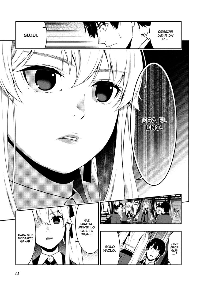 Kakegurui: Compulsive Gambler capítulo 42 página 11