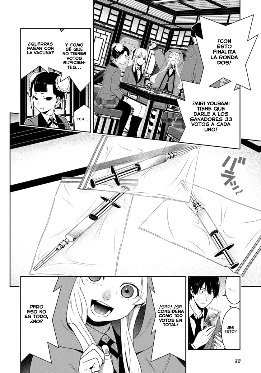 Kakegurui: Compulsive Gambler capítulo 42 página 32