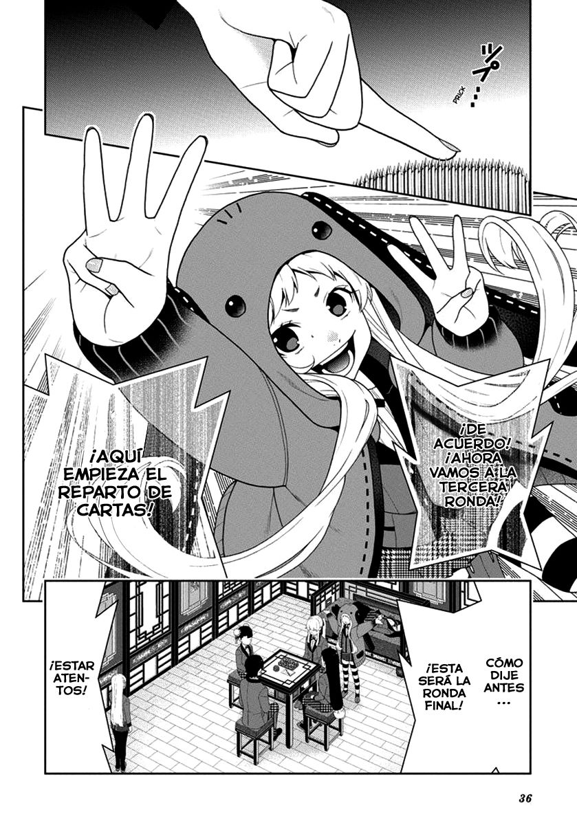 Kakegurui: Compulsive Gambler capítulo 42 página 36