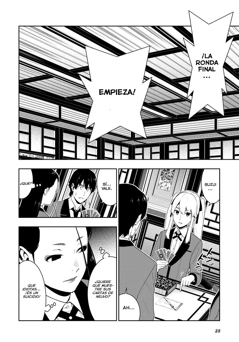 Kakegurui: Compulsive Gambler capítulo 42 página 38