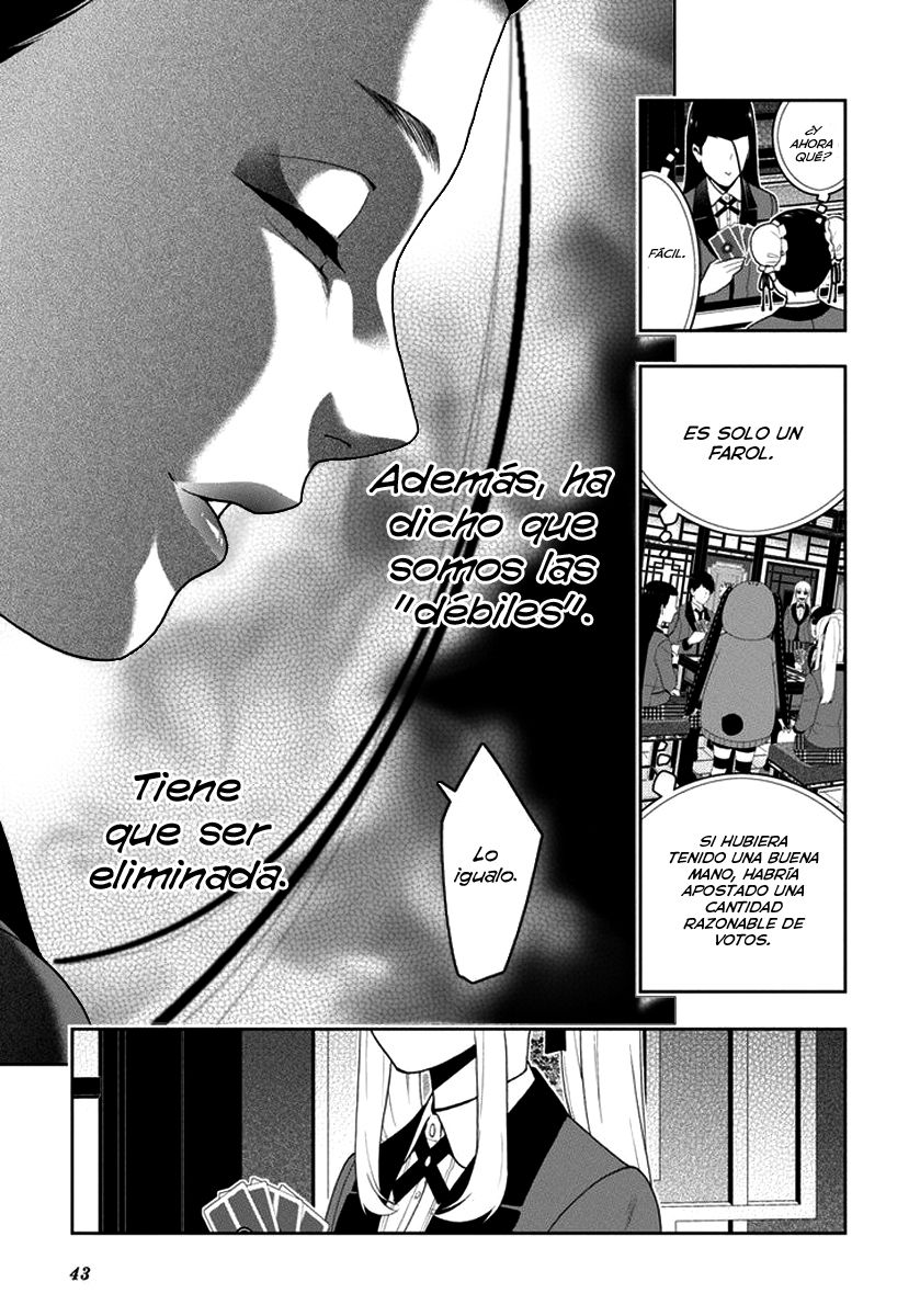 Kakegurui: Compulsive Gambler capítulo 42 página 43