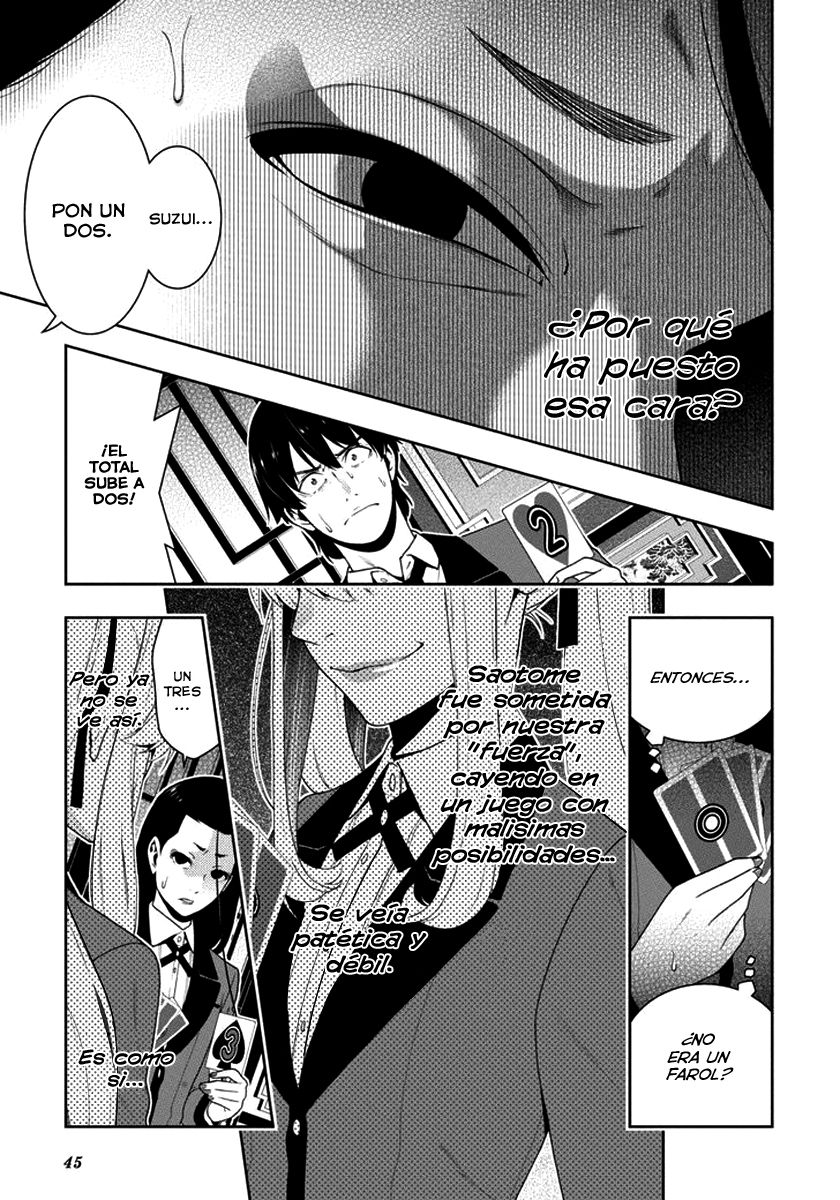 Kakegurui: Compulsive Gambler capítulo 42 página 45